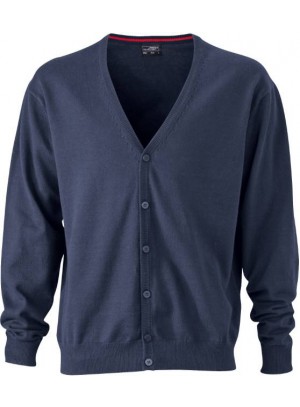 James & Nicholson sötétkék színű Férfi V-nyakú Kardigán