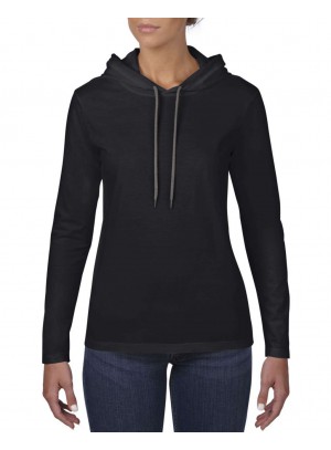 2DB Női Hosszú Ujjú Kapucnis Pólók 