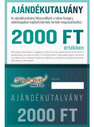 Ajándék Utalvány 2000