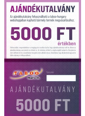 Ajándék Utalvány 5000